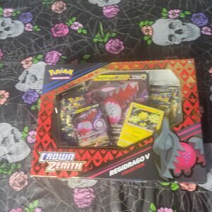 Pokémon TCG Crown Zenith Collection Box Regidrago V Sealed Pokemon Box